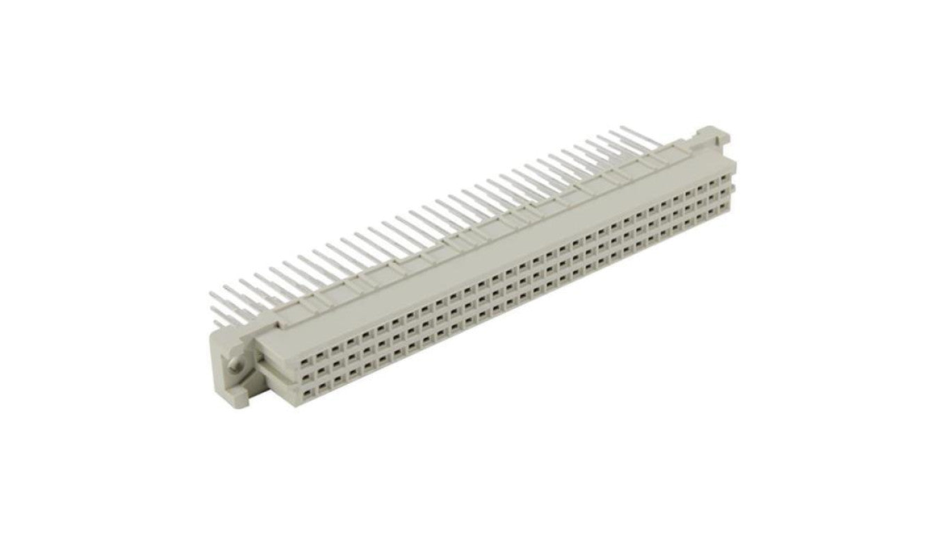 Gniazdo DIN 41612 typ C żeńskie PIN: 96 a+b+c THT proste 2A 09032966421