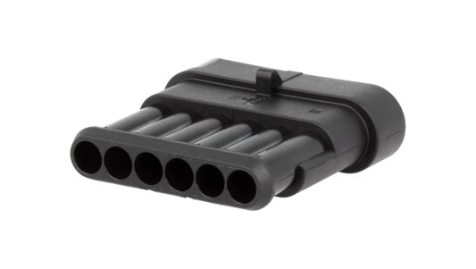 Złącze przewód-przewód Superseal 1.5 wtyk męskie 6-PIN IP67 282108-1