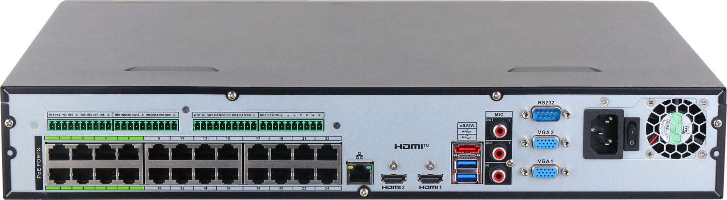 REJESTRATOR IP DAHUA NVR5424-24P-EI