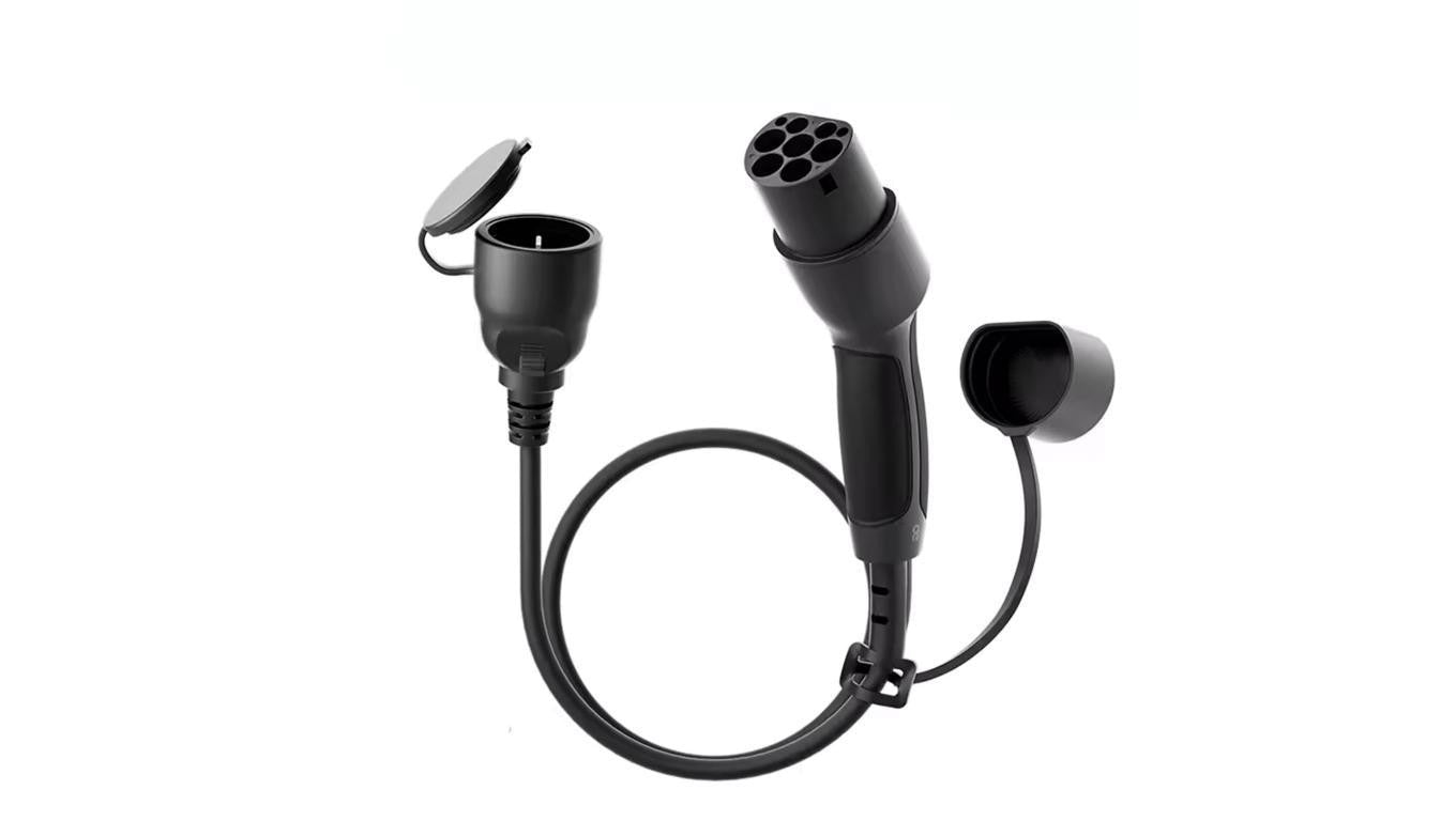 Adapter do stacji ładowania Akyga AK-SC-E28 Type2 / Schuko 16A 60cm