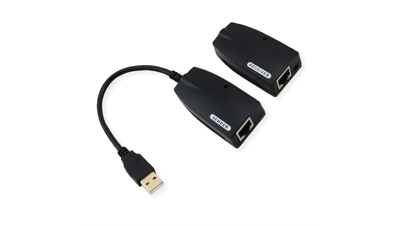 VALUE Przedłużacz USB 2.0 przez RJ45, maks. 50m