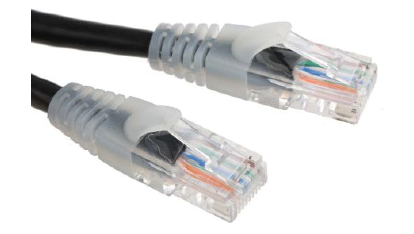 Kabel kat. 5e U/UTP Czarny 10m