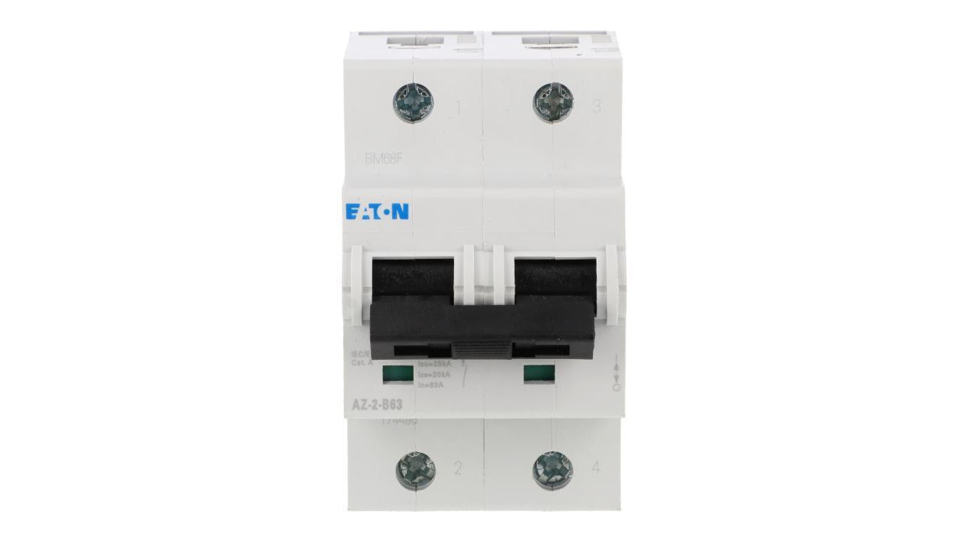 Wyłącznik nadprądowy 2P B 63A 25kA AC AZ-2-B63 174498