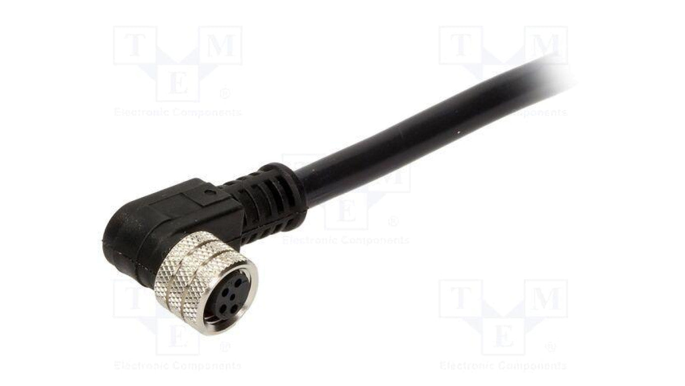 Złącze M8 żeńskie PIN 4 3A 30V IP67 Nano-Change kątowe 90 1200270152