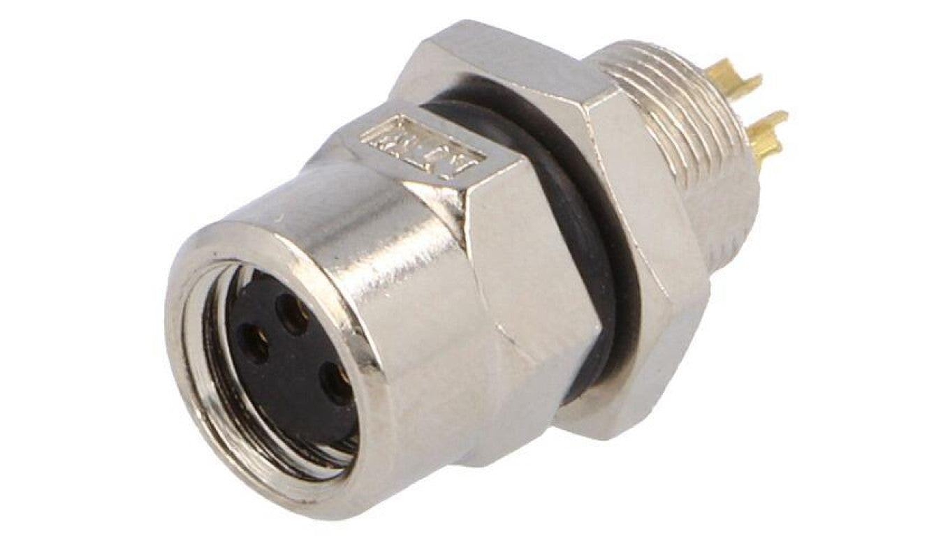 Złącze M8, żeńskie, PIN:3, gniazdo, proste, 60V 8-03PFFS-SH7001
