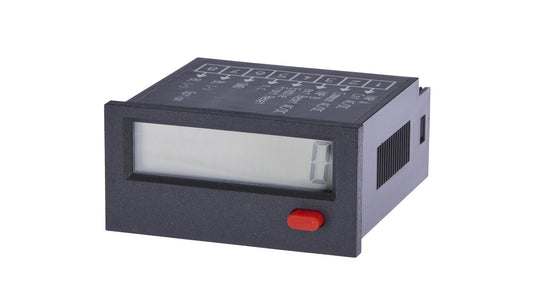 Impulsowy licznik 24x48x48 mm wyświetlacz LCD 0,03kHz 10-260VAC złącze śrubowe 8 -PINowe IP65 dodawanie odejmowanie CI095400