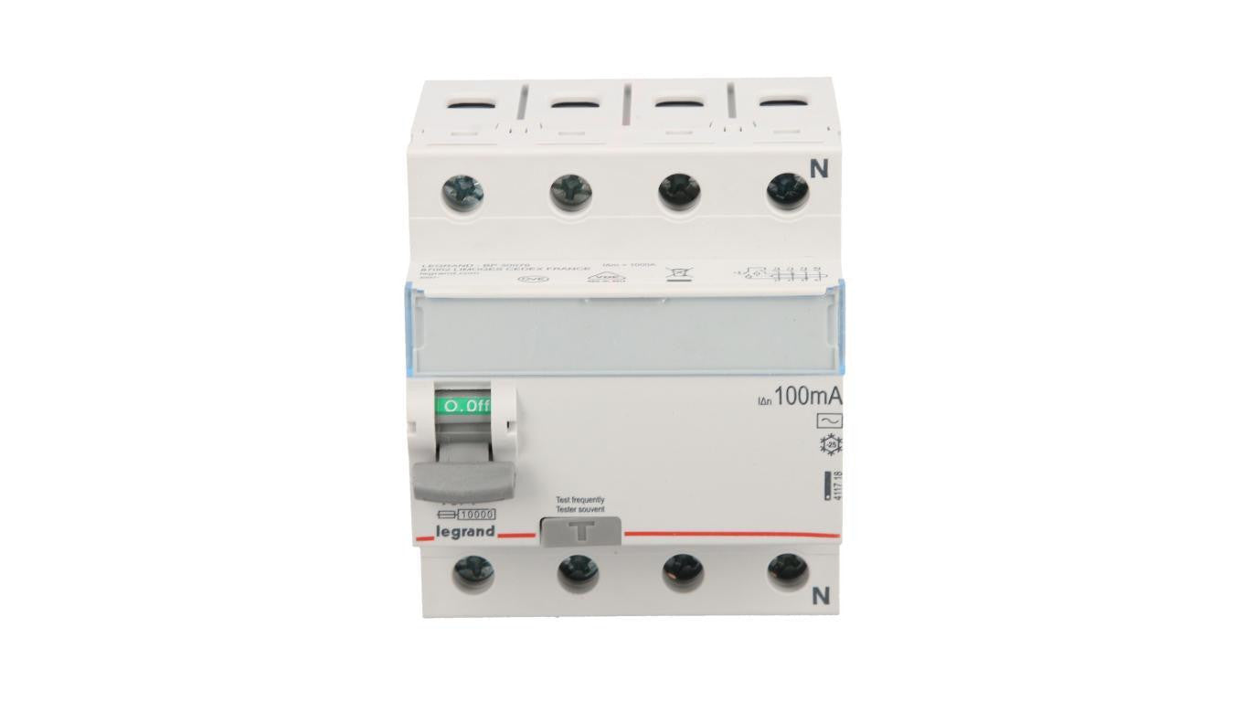 Wyłącznik różnicowoprądowy 4P 40A 0,1A typ AC P304 TX3 411718