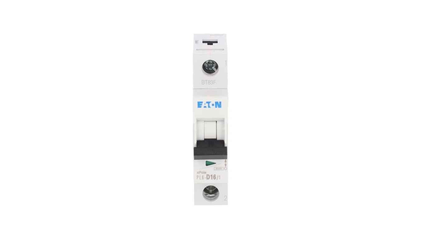 Wyłącznik nadprądowy 1P D 16A 6kA AC PL6-D16/1 286545