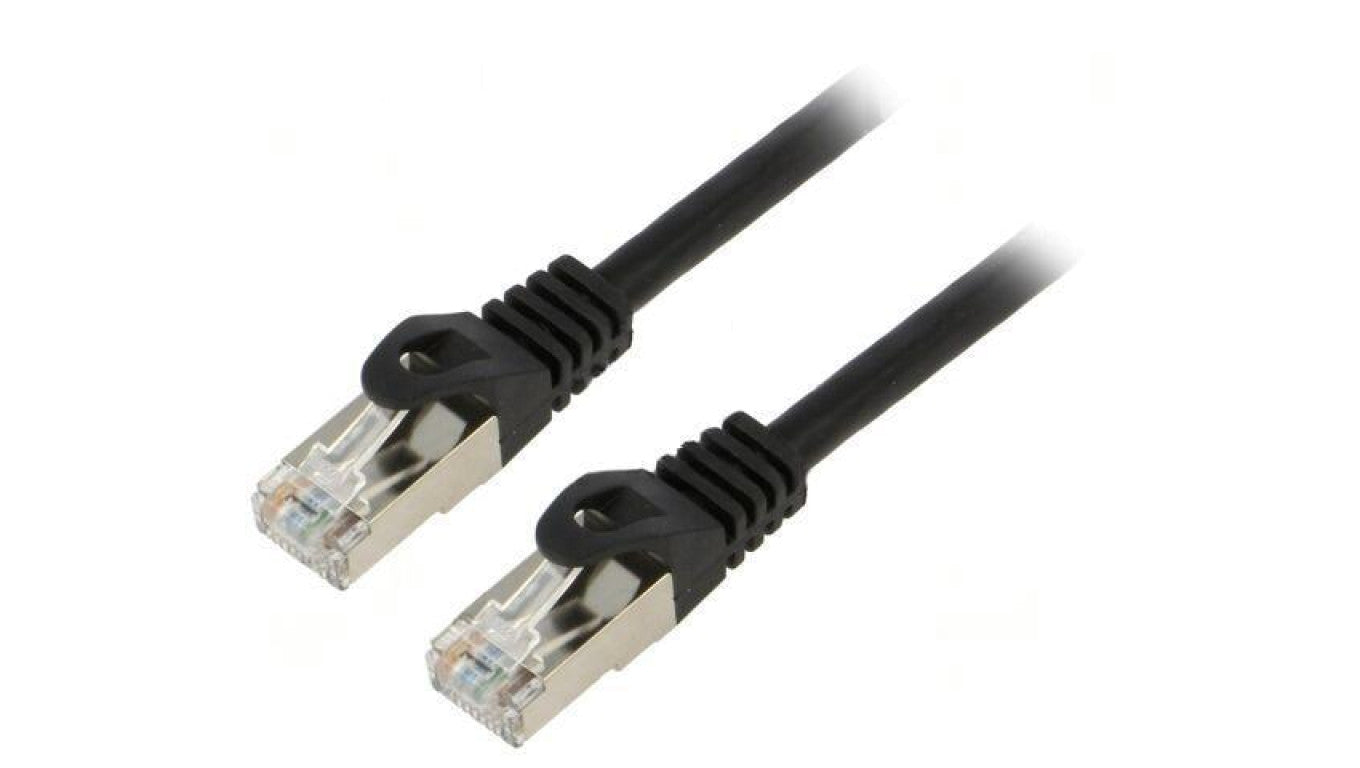 Patch cord F/UTP Cat: 6 RJ45 wtyk z obu stron linka CCA 20m PCF6-10CC-2000-BK