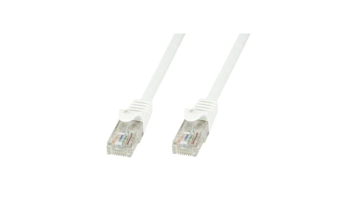 Kabel krosowy Patchcord U/UTP Cat6 2M Biały 100 Miedź ICOC U6-6U-020-WHT
