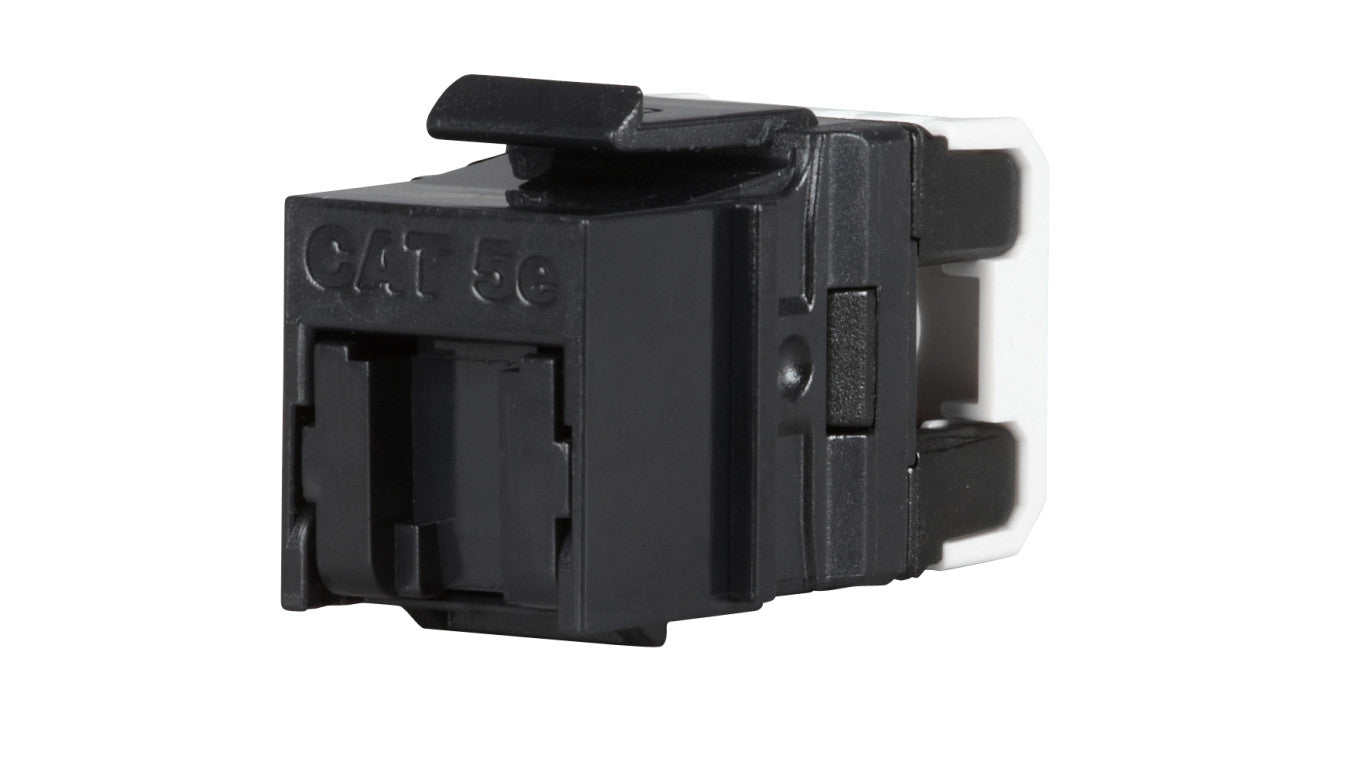 Keystone Solarix CAT5E UTP RJ45 czarny SXKJ-5E-UTP-BK-NA do kleszczy SXKJ-NA-BU