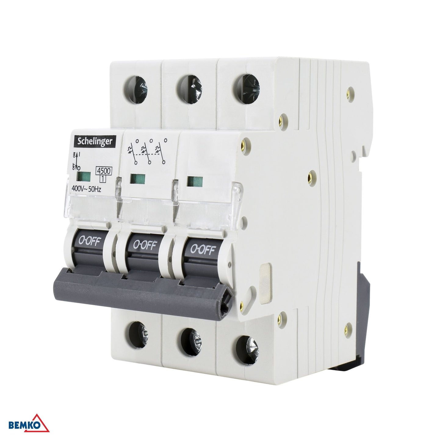 Wyłącznik nadprądowy 4.5KA 3P C 10A SCHELINGER