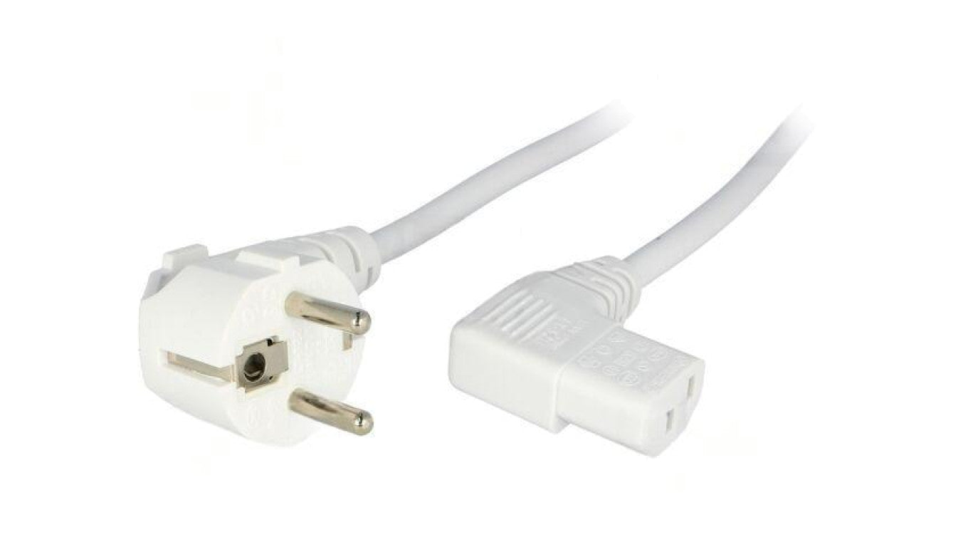 Kabel: 3x1mm2, 2,5m, 10A, 250V LT322+511 H05VV-F 3X1.0 2.5M WHT