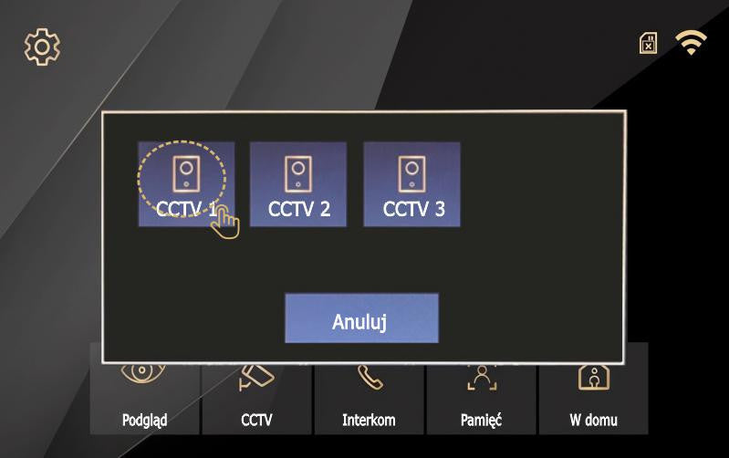 Wideodomofon REVIZOOM RM-T273HD WHITE/RC-212HD-CK1