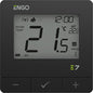 ENGO Controls E7-RFB - Programowany, bezprzewodowy regulator temperatury, czarny