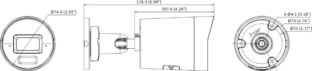 Kamera IP HikVision DS-2CD2083G2-LI2U(2.8mm)