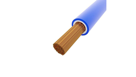 Przewód 4mm2 niebieski H07V-K 100m Linka sterownicza BiTOne 450/750V 5036