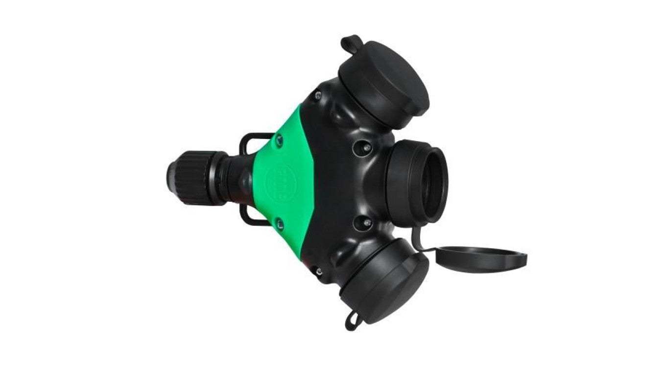 Rozgałęźnik gumowy 3x230V SCHUKO 16A IP44