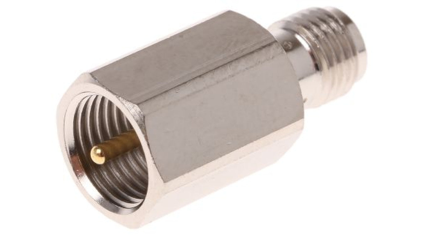 Adapter RF, 50, Męski FME - żeński SMA, 900MHz