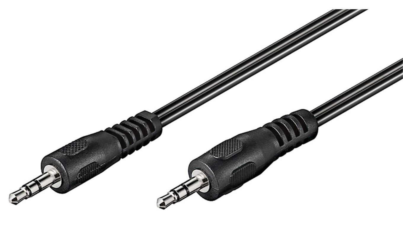 Kabel łączący audio AUX, 3,5 mm stereo, Kabel płaski - Długość kabla 5 m