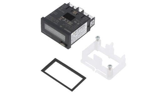 Licznik elektroniczny z wyświetlaczem LCD, wejściem stykowym, montowanty na panel H7EC-N-B