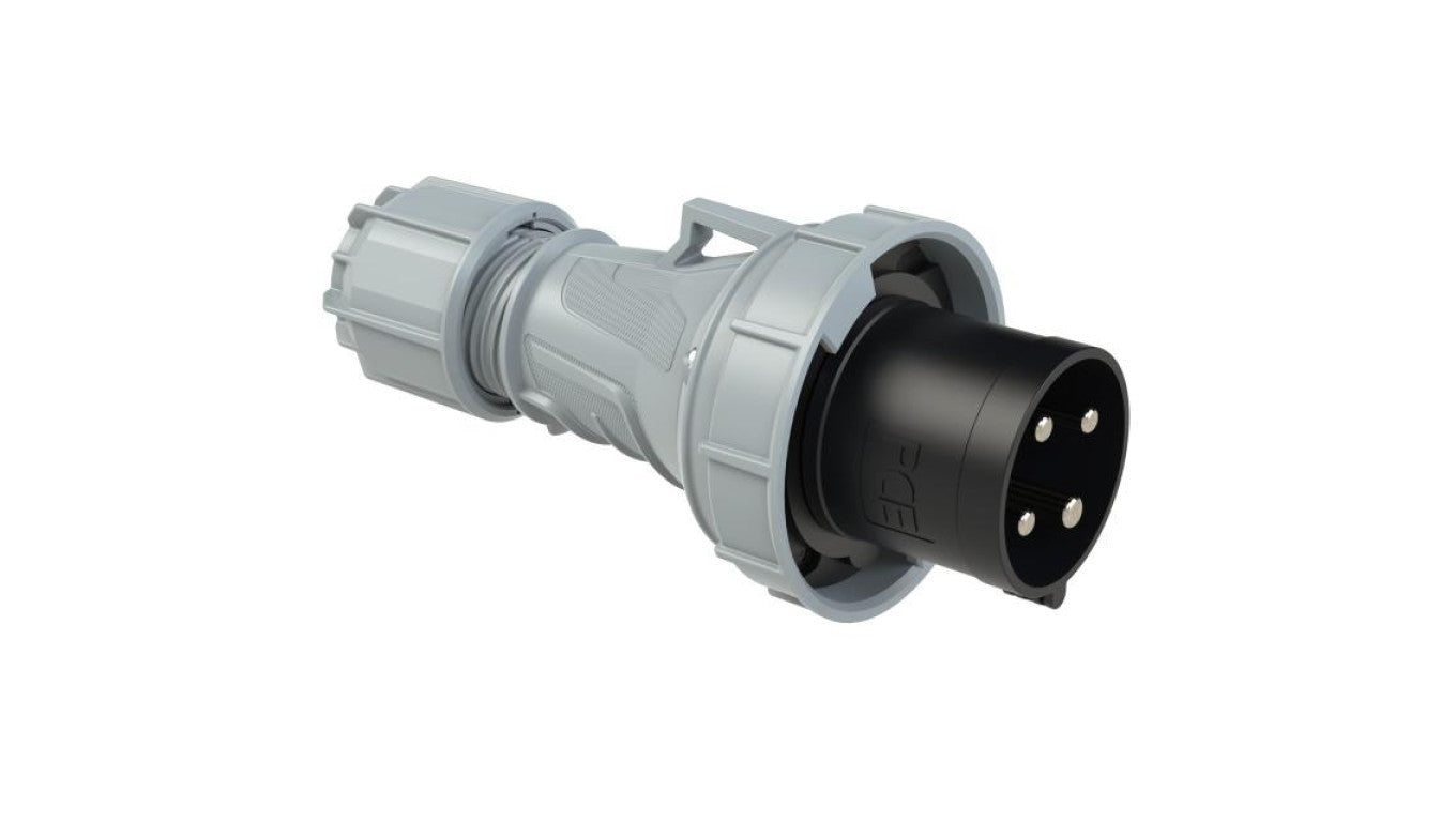 Wtyczka siłowa 4p 63A 500V przenośna IP67 TURBO TWIST PCE na kabel