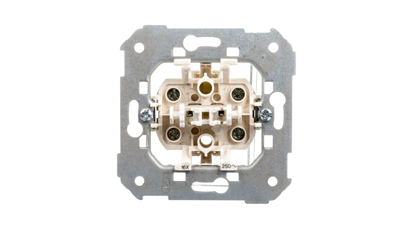 Simon 82 Łącznik dwubiegunowy mechanizm 75133-39