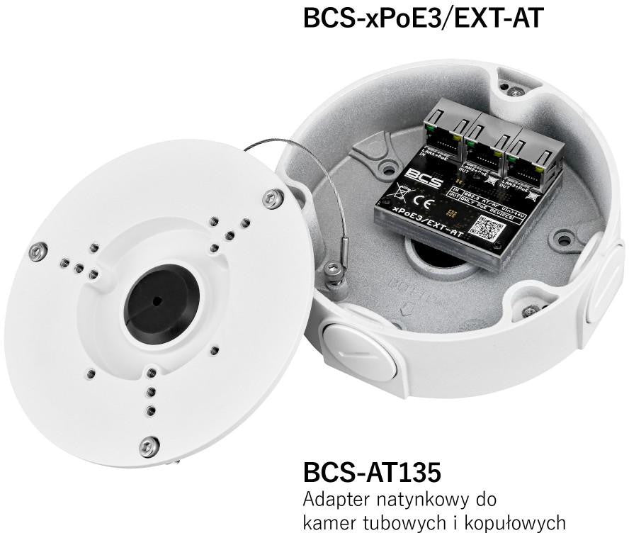 Switch POE  BCS POWER BCS-xPoE3/EXT-AT