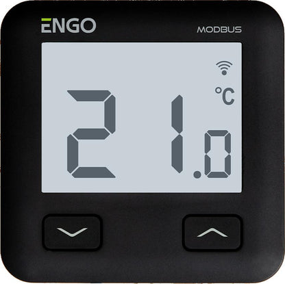 ENGO Controls E10-MBUSB - Internetowy, podtynkowy  regulator temperatury, MODBUS, Wi-Fi, 230V,