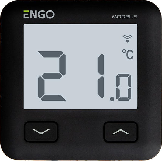 ENGO Controls E10-MBUSB - Internetowy, podtynkowy  regulator temperatury, MODBUS, Wi-Fi, 230V,