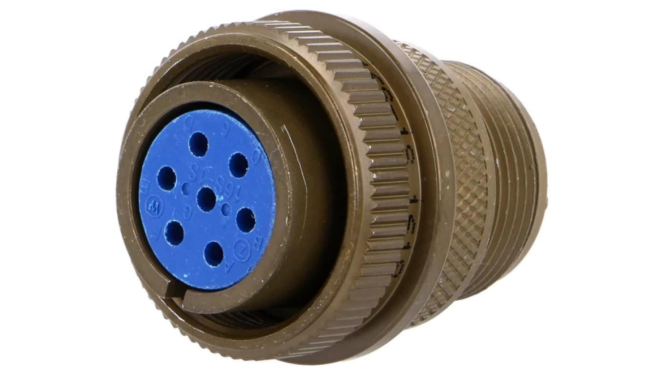 Złącze okrągłe rozmiar 16S 97 stop aluminium 97-3106A-16S-1S