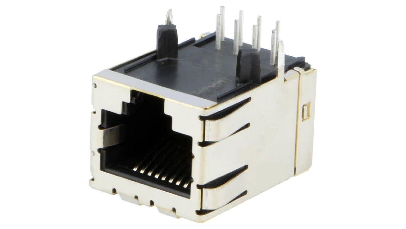 Gniazdo RJ45 8-PIN Układ 8p8c na PCB THT 5406298-1