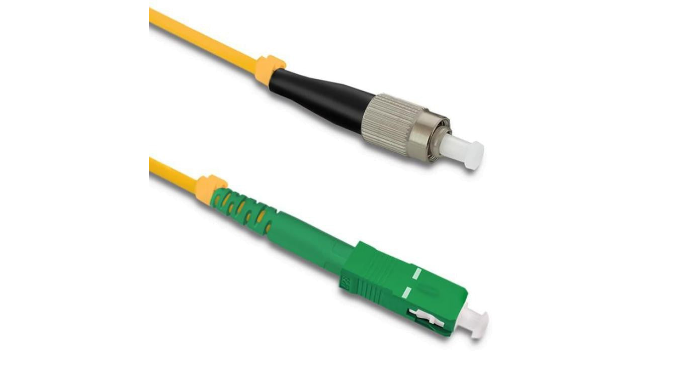 Qoltec Patchcord światłowodowy FC/UPC - SC/APC Singlemode 9/125 G652D Simplex 15m