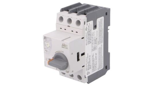 Wyłącznik silnikowy, 0,75kW, 220÷690VAC, na szynę DIN, Szczeloność: IP20 MMS-32H 2,5A