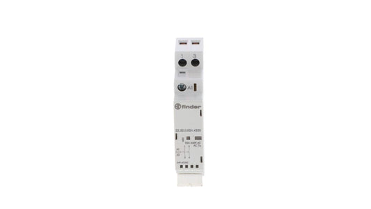 Stycznik modułowy 2Z 25A 24V AC/DC, wskaźnik zadziałania + LED, 17,5mm 22.32.0.024.4320