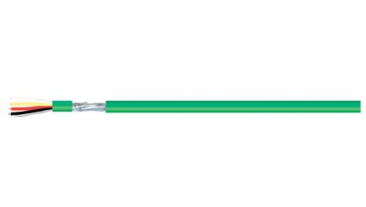 Kabel magistrali, dł. 100m, Ø 6mm 2-rdzeniowy Ekranowany, izolacja Polichlorek winylu PVC