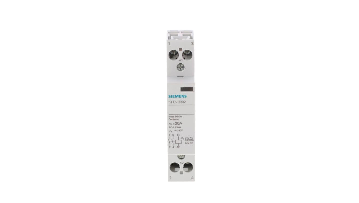 Stycznik modułowy 20A 2Z Cewka 24V AC DC SENTRON 5TT5000-2