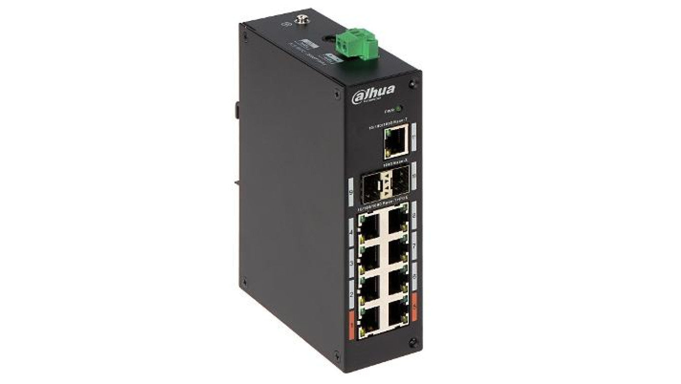 Switch PoE 8-portowy 1Gbps 2x SFP PFS3211-8GT-120-V2