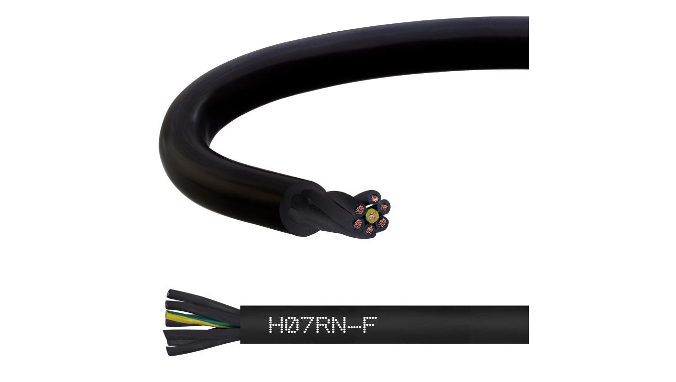 Przewód w gumie H07RN-F / ONPD 7x1,5 450/750V Elektrokabel /100m/