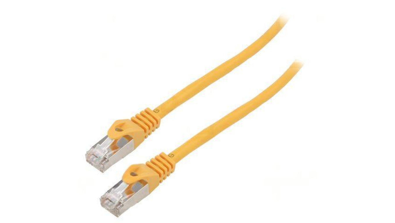 Patch cord F/UTP Cat: 6 RJ45 wtyk z obu stron linka CCA 20m PCF6-10CC-2000-Y