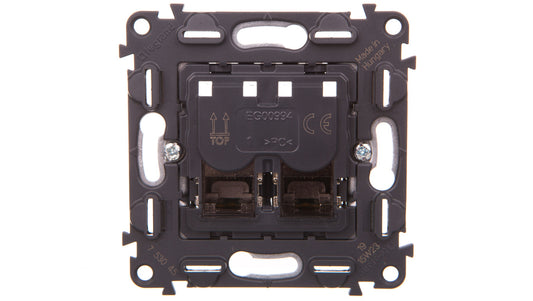VALENA LIFE Gniazdo komputerowe podwójne RJ45 kat.6a UTP 753045