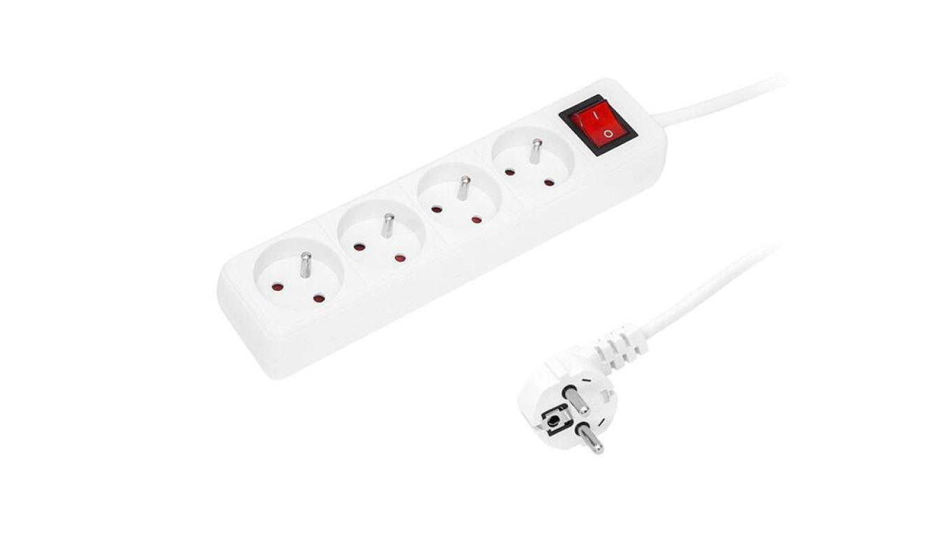 Przedłużacz sieciowy 4G 5M biały Blow