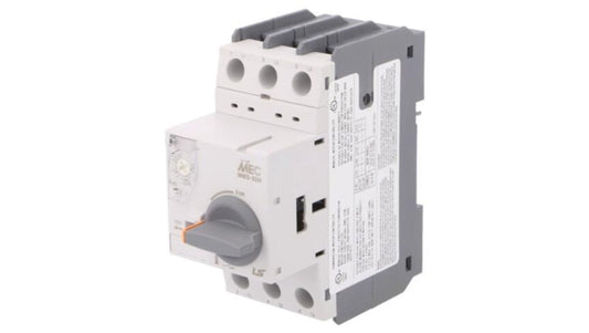 Wyłącznik silnikowy, 0,25kW, 220÷690VAC, na szynę DIN, Szczeloność: IP20 MMS-32H 1A