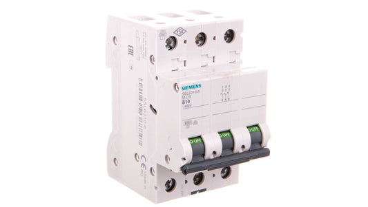Wyłącznik nadprądowy 3P B 10A 6kA AC SENTRON 5SL6310-6