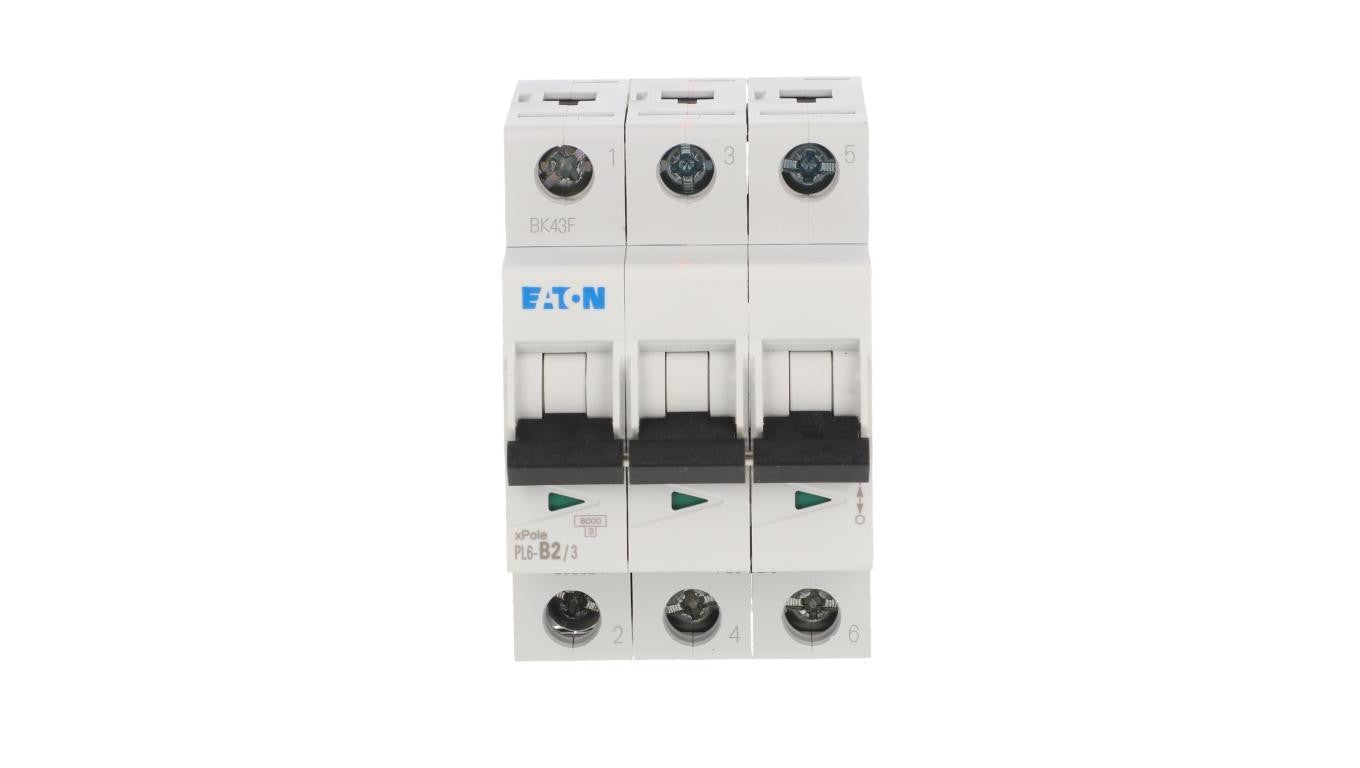 Wyłącznik nadprądowy 3P B 2A 6kA AC PL6-B2/3 286584