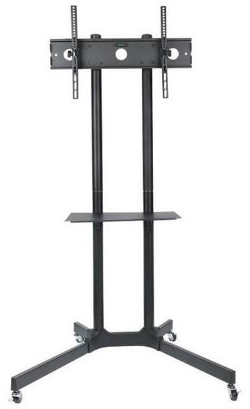 STOLIK/WÓZEK NA KÓŁKACH+UCHWYT DO TV 30-65" 60 KG S-08A ART