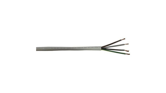 Przewód zasilający 3 Core Biały 6 → 7.6mm od , 500 V