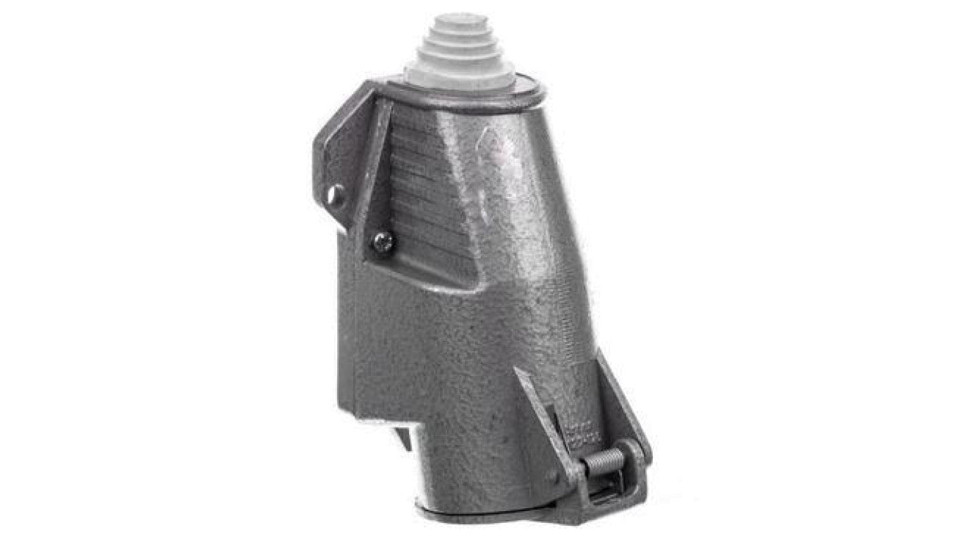 Gniazdo hermetyczne stałe 4P 16A 400V czerwone IP44 2127-126