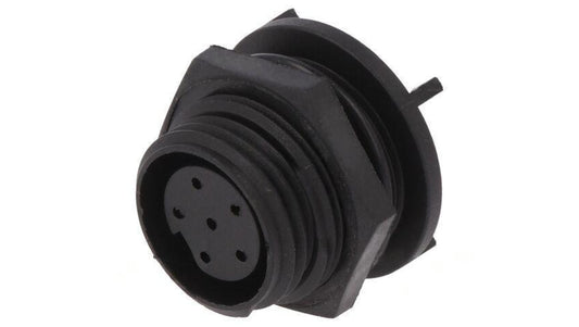 Złącze okrągłe gniazdo żeńskie PIN: 6 125V Buccaneer 400 IP68 PX0413/06S/PC