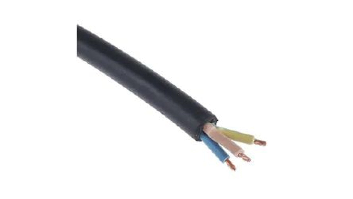 Wielożyłowy sieciowy kabel zasilający 4 Core CPE Sheath Czarny 7.2 → 7.6mm od , 300 V, 500 V